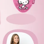 HELLO KITTY - Strawberry - Fur Coin Purse '12x11x2cm'