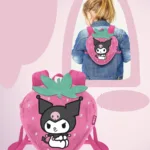 KUROMI - Strawberry - Mini Fur Backpack '25x22x12cm'