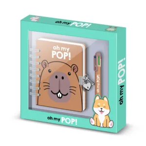 OH MY POP! - Capybara - Gift Box - Diary + Pen