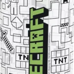 MINECRAFT - Bouteille Plastique - Format 850ml