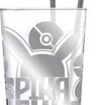 POKEMON - Pikachu - Pack Verre XXL Premium 485ml + 2 Pailles en Métal