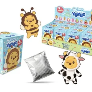 WINNIE THE POOH - Display of 8 Keychains YUYUS 12cm - 8 Models