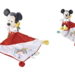MICKEY - Rainbow - Plush 13 cm + Comforter