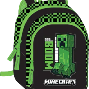 MINECRAFT - Boom - Sac à Dos 2 Compartiments  '38x28x16cm'