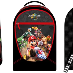 MARIO KART WORLD - Sac à Dos 3 Compartiments  '32x45x18cm'