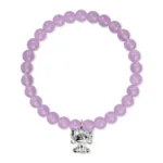 ANGEL - Beads Bracelet + Charm - Plated Brass