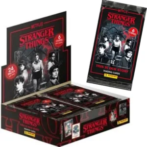 STRANGER THINGS - Panini Display 24 Pochette 6 Trading cards