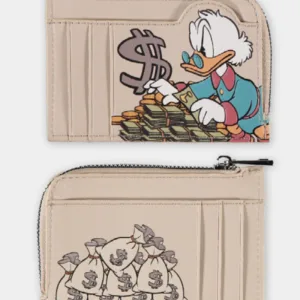 DISNEY - Uncle Scrooge - Beige Card Holder