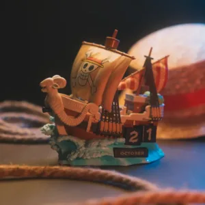 ONE PIECE NETFLIX - Going Merry - Resin 3D Perpetual Calendar
