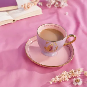 DISNEY PRINCESS - Rapunzel - Tea Cup + Saucer 7oz