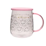 DISNEY - Marie - Glass Mug with Lid 18oz