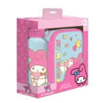 MY MELODY - Set of Lunch Box & Allumium Bottle 500ml