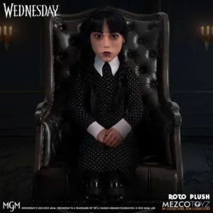 WEDNESDAY - Wednesday Addams MDS Roto Doll - 45cm
