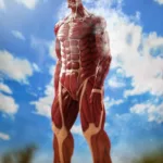 ATTACK ON TITAN - Colossal Titan - Figurine Mega Sofvi 63cm