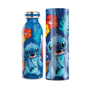 STITCH - Stainless Steel Bottle 500ml - Blue