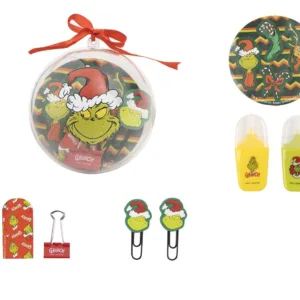 GRINCH - Xmas Bauble - Stationery Box - 7 pc.