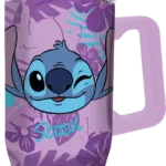 STITCH - Purple Flower - XXL Rambler Mug - Size 39Oz