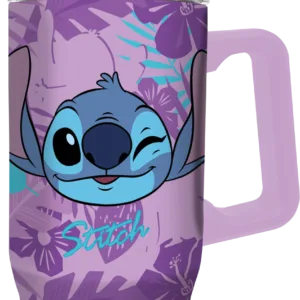 STITCH - Purple Flower - XXL Rambler Mug - Size 39Oz