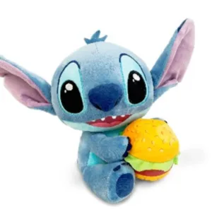 STITCH with Burger - Plush 25cm