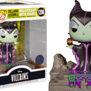 DISNEY - POP DELUXE N° 1206 - Maleficient with Diablo