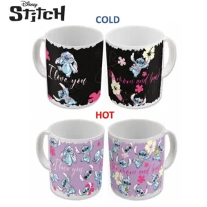 STITCH - I Love U - Heat Change Mug - 11 Oz