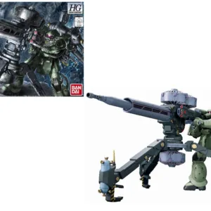 GUNDAM - HG Zaku II + Big Gun Set Thunderbolt Vers. 1/144 - Model Kit