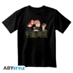 JUJUTSU KAISEN - T-Shirt Itadori & Sukuna Unisex black (S)
