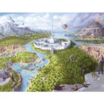THE ELDER SCROLLS OBLIVION - Imperial City -Art Print -Limited Edition