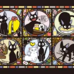 GHIBLI - Kiki's Delivery Service - Crystal Jigsaw Puzzle 18x25cm