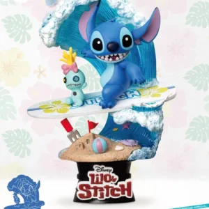DISNEY - Stitch Surf - Diorama D-Stage Summer Series 15cm