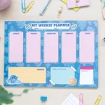 STITCH - Weekly Planner - A4 Bloc Note
