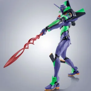 EVANGELION - EVA-01 + Spear of Cassius - Figure Robot Spirits 17cm