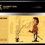 LUCKY LUKE - Calamity Jane - Golden Ticket