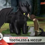 HOW TO TRAIN YOUR DRAGON - Thoothless & Hiccup - Diorama D-Stage 15 cm