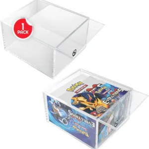 EVORETRO - PREMIUM Pokemon booster box with sliding lid anti-UV 4.0MM