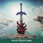 ZELDA TEARS OF THE KINGDOM - Decayed Master Sword - Statue 1/1 71cm