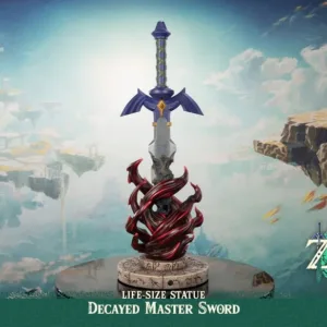 ZELDA TEARS OF THE KINGDOM - Decayed Master Sword - Statue 1/1 71cm
