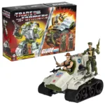 TRANSFORMERS X G.I. JOE - Kup Triple - Figure Collaborative 23cm