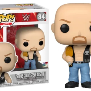 WWE - POP N° 84 - SC Steve Austin w/ Belt