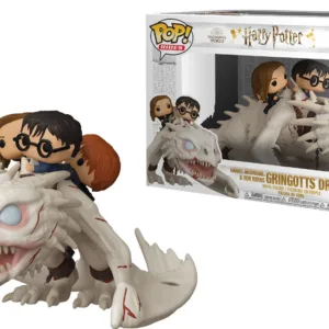 HARRY POTTER - Pop Rides Super DLX N° 93 - Harry, Ron, Hermi. w/Dragon