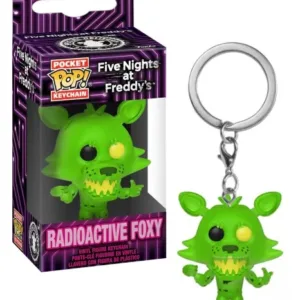 FIVE NIGHTS AT FREDDY'S - Pocket Pop Keychains - Radioactive Foxy