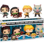 DEMON SLAYER - Saison 1 - 4 Pack Funko Pop GITD SPECIAL EDITION