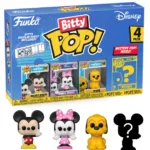 DISNEY - Bitty Pop 4 Pack 2.5cm - Mickey