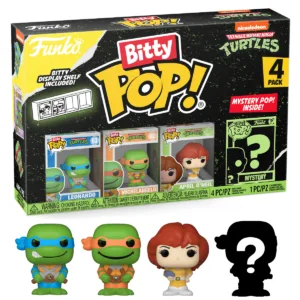 TEENAGE MUTANT NINJA TURTLES - Bitty Pop 4 Pack 2.5cm - Leonardo