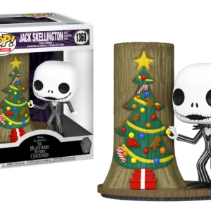 NBX "30TH ANNIV." - POP Deluxe N° 1360 - Jack with Christmas Town Door