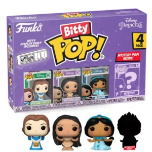 DISNEY PRINCESS - Bitty Pop 4 Pack 2.5cm - Belle