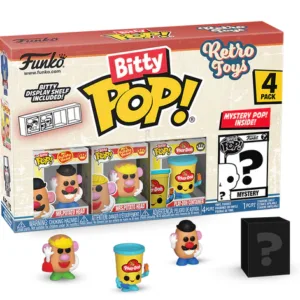 RETRO TOYS - Bitty Pop 4 Pack 2.5cm - Mr Potato Head
