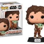 THE MANDALORIAN - POP N° 665 - Peli Motto with Grogu