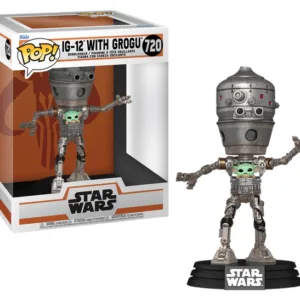 MANDALORIAN - POP Deluxe N° 720 - Grogu (IG-12)