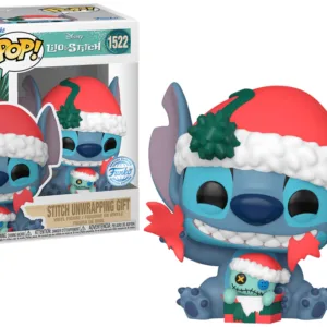 LILO & STITCH - POP Disney N° 1522 - Stitch unwrapping gift